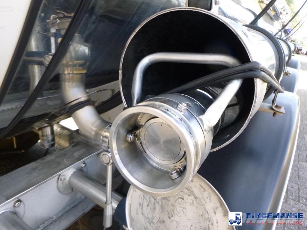 Fluid Chemical tank inox 37.5 m3 / 1 comp ( AdBlue Ημιρυμούλκες βυτίων