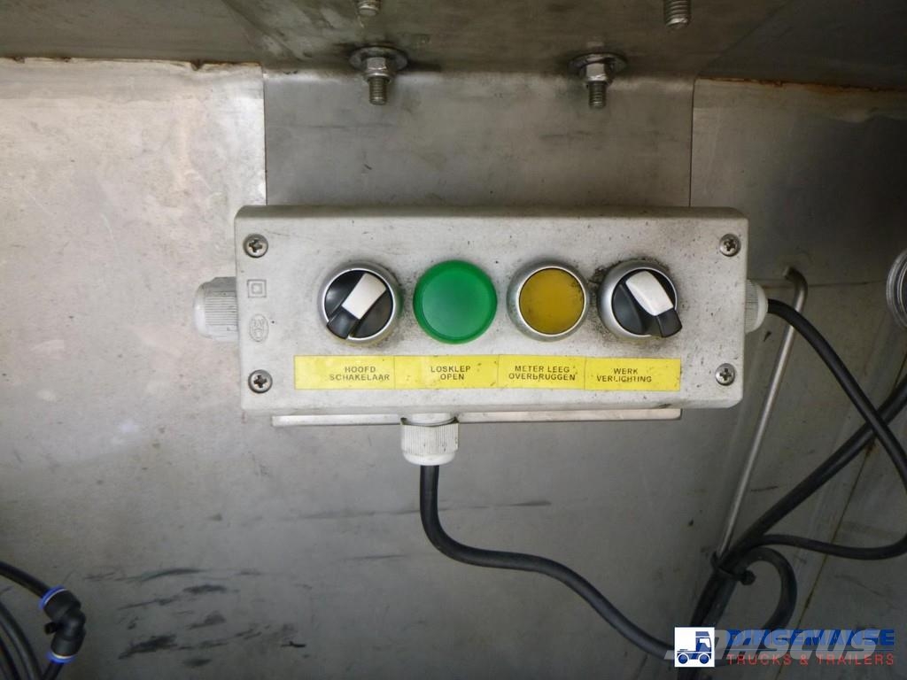 Fluid Chemical tank inox 37.5 m3 / 1 comp ( AdBlue Ημιρυμούλκες βυτίων