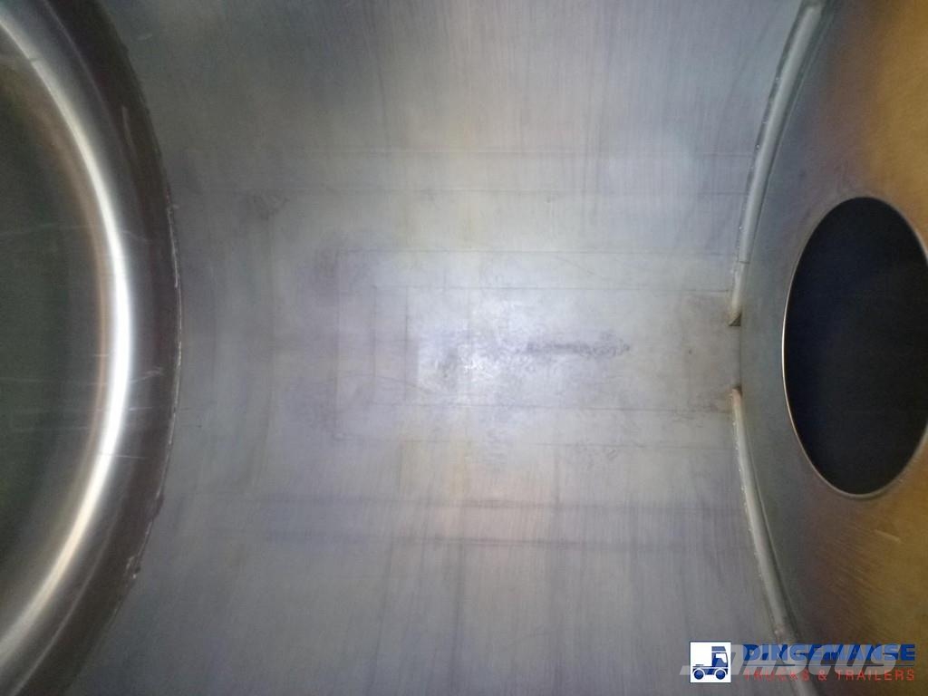 Fluid Chemical tank inox 37.5 m3 / 1 comp ( AdBlue Ημιρυμούλκες βυτίων