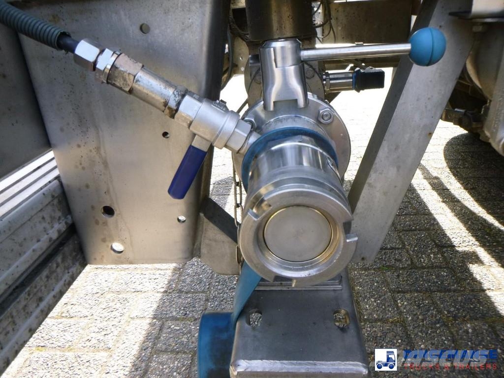 Fluid Chemical tank inox 37.5 m3 / 1 comp ( AdBlue Ημιρυμούλκες βυτίων