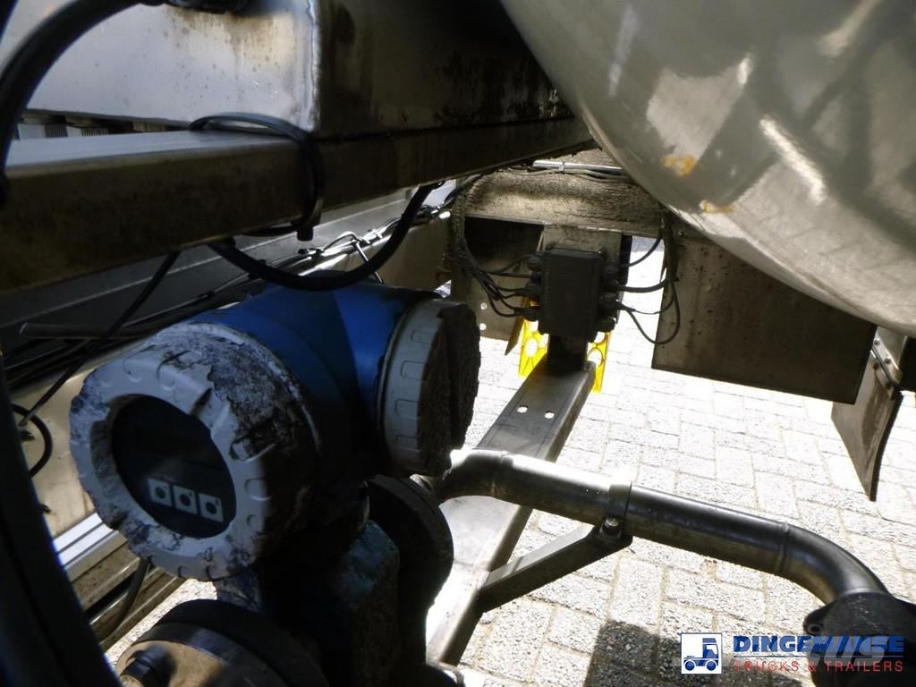 Fluid Chemical tank inox 37.5 m3 / 1 comp ( AdBlue Ημιρυμούλκες βυτίων