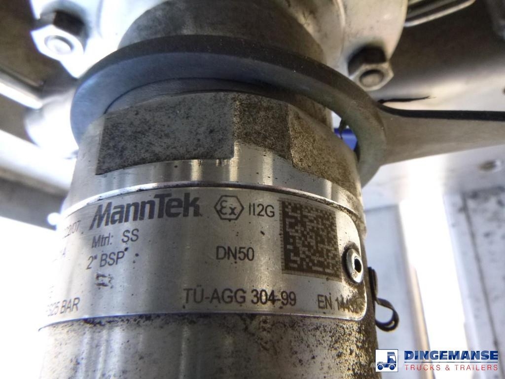 Fluid Chemical tank inox 37.5 m3 / 1 comp ( AdBlue Ημιρυμούλκες βυτίων