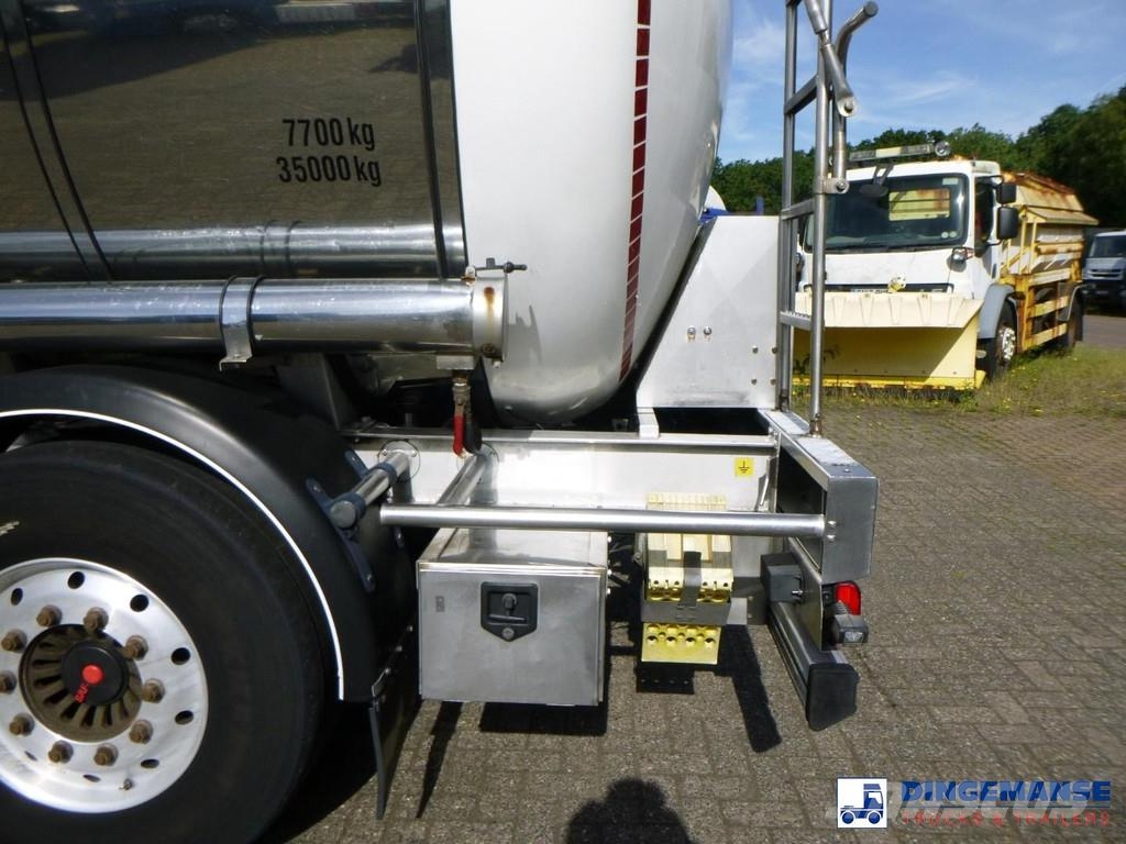 Fluid Chemical tank inox 37.5 m3 / 1 comp ( AdBlue Ημιρυμούλκες βυτίων