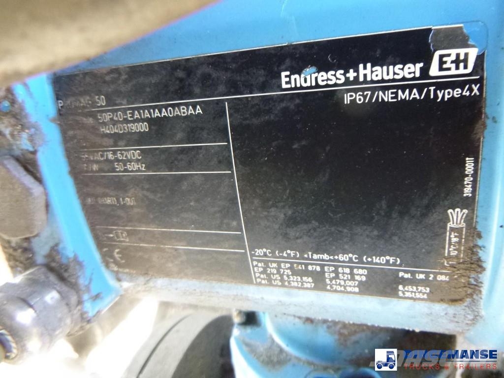 Fluid Chemical tank inox 37.5 m3 / 1 comp ( AdBlue Ημιρυμούλκες βυτίων