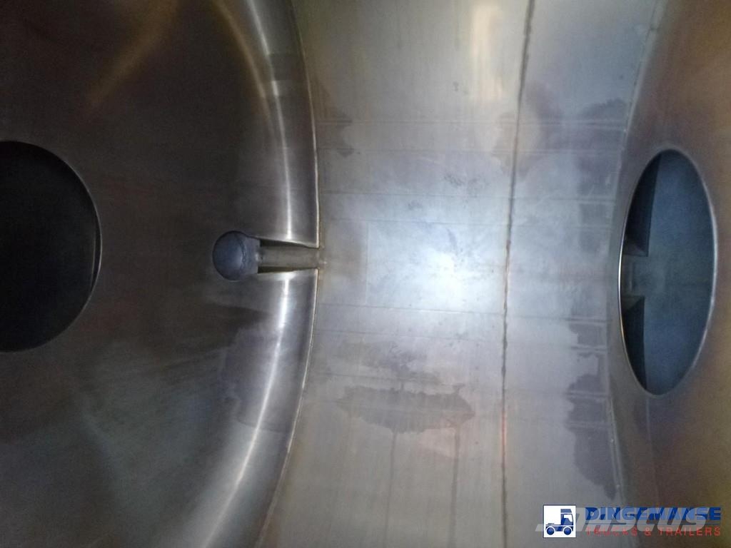 Fluid Chemical tank inox 37.5 m3 / 1 comp ( AdBlue Ημιρυμούλκες βυτίων