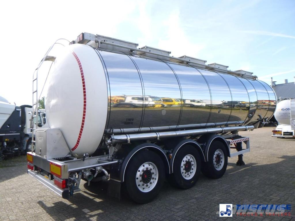 Fluid Chemical tank inox 37.5 m3 / 1 comp ( AdBlue Ημιρυμούλκες βυτίων
