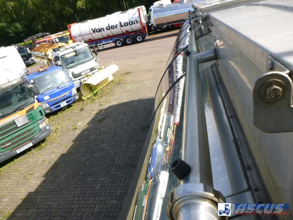 Fluid Chemical tank inox 37.5 m3 / 1 comp ( AdBlue Ημιρυμούλκες βυτίων