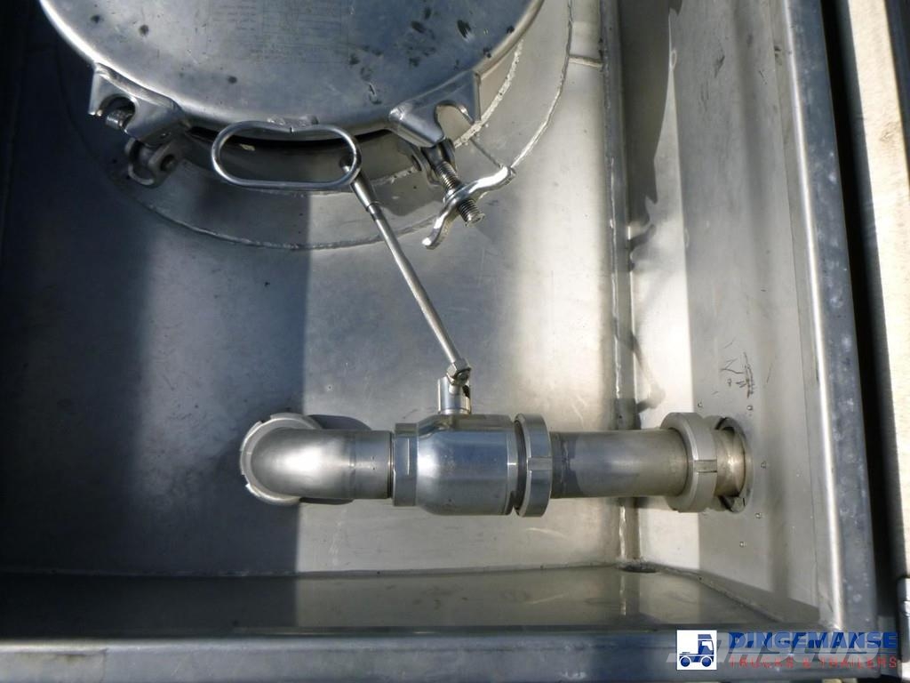 Fluid Chemical tank inox 37.5 m3 / 1 comp ( AdBlue Ημιρυμούλκες βυτίων