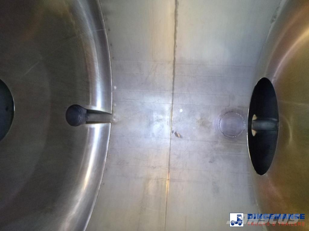 Fluid Chemical tank inox 37.5 m3 / 1 comp ( AdBlue Ημιρυμούλκες βυτίων