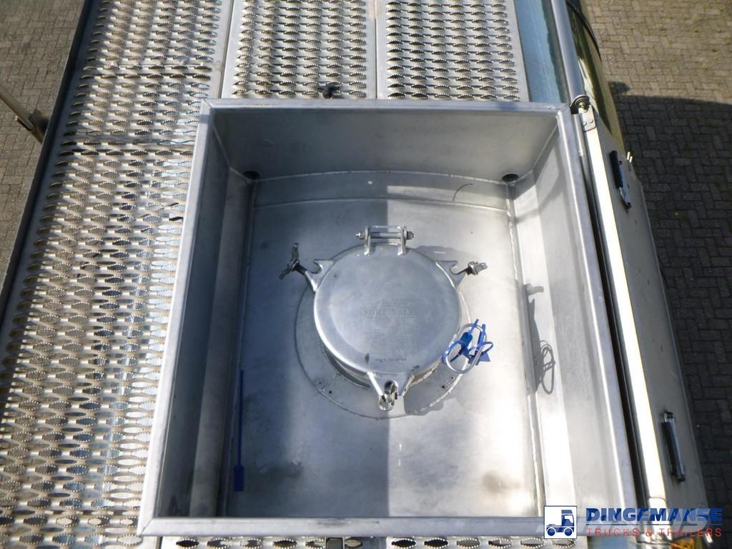 Fluid Chemical tank inox 37.5 m3 / 1 comp ( AdBlue Ημιρυμούλκες βυτίων