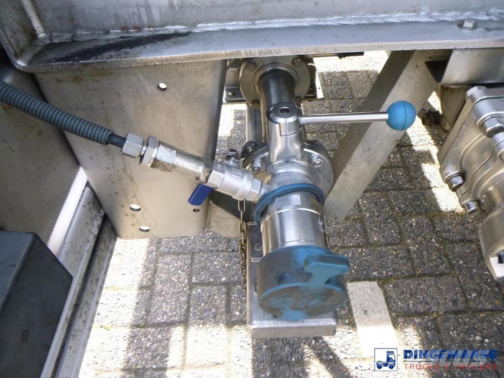 Fluid Chemical tank inox 37.5 m3 / 1 comp ( AdBlue Ημιρυμούλκες βυτίων