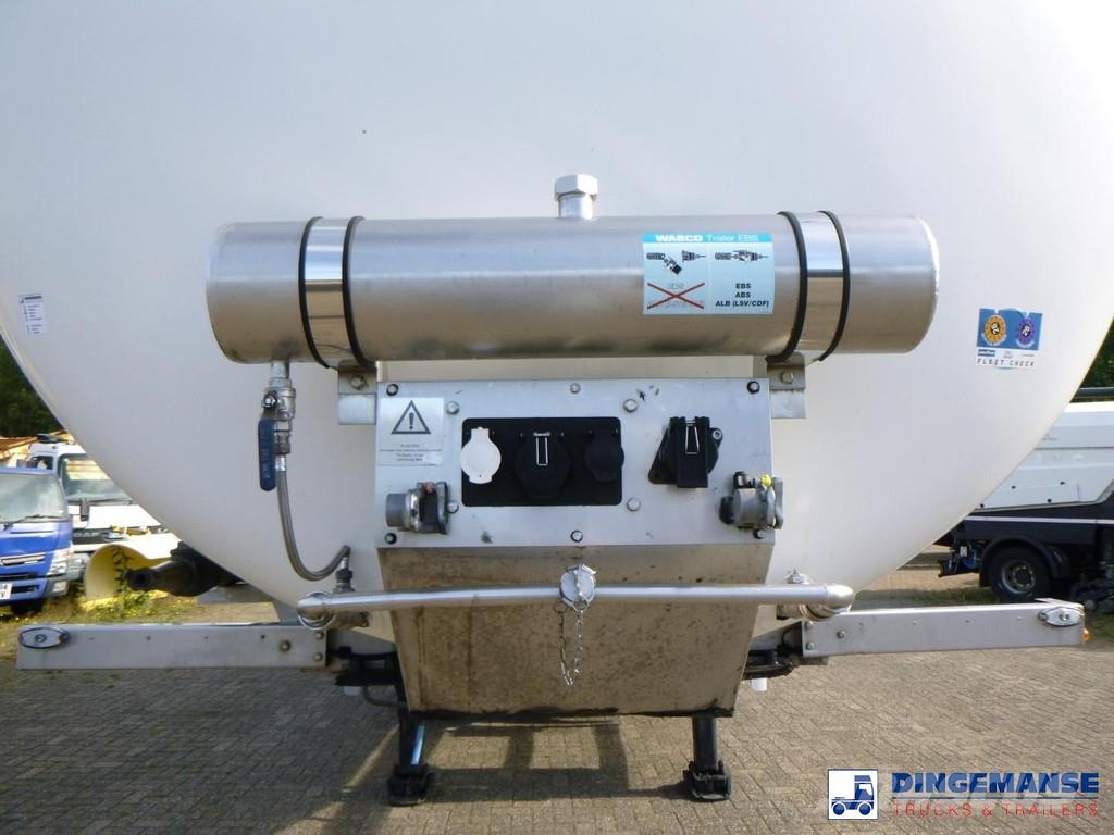 Fluid Chemical tank inox 37.5 m3 / 1 comp ( AdBlue Ημιρυμούλκες βυτίων