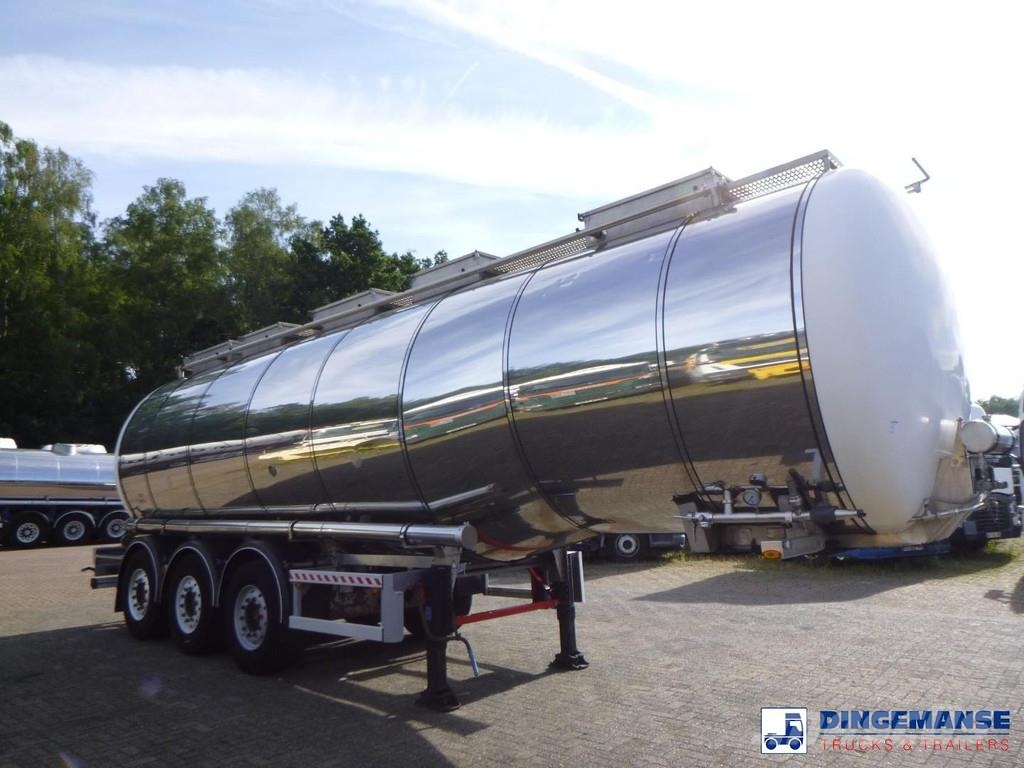 Fluid Chemical tank inox 37.5 m3 / 1 comp ( AdBlue Ημιρυμούλκες βυτίων
