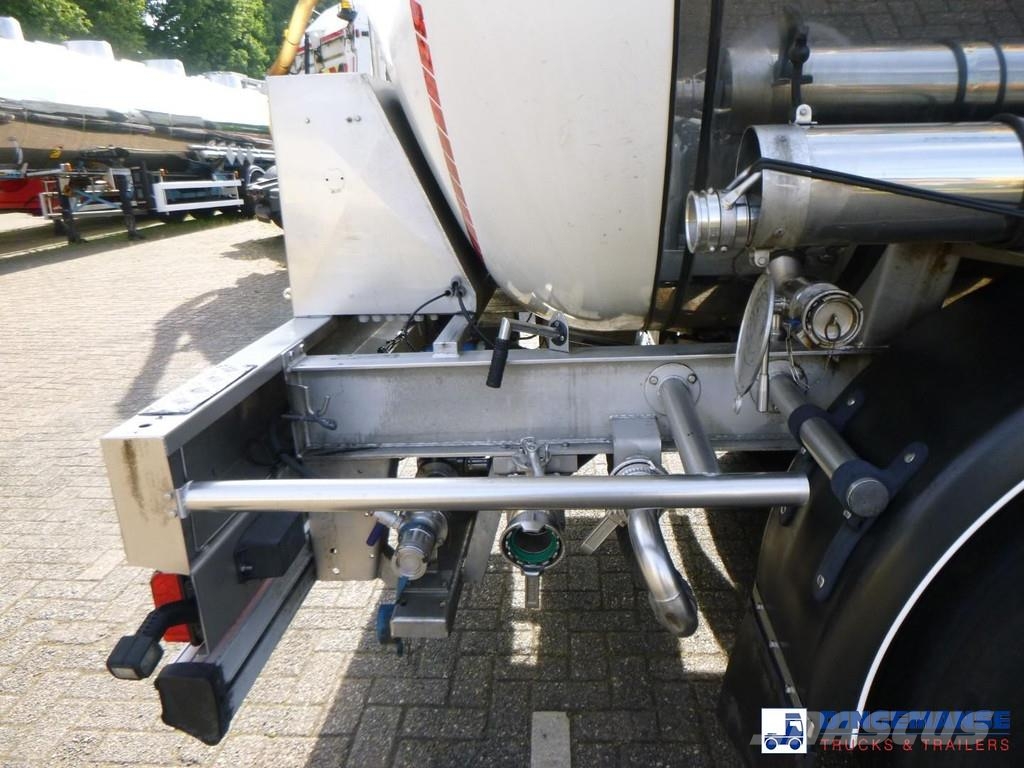 Fluid Chemical tank inox 37.5 m3 / 1 comp ( AdBlue Ημιρυμούλκες βυτίων