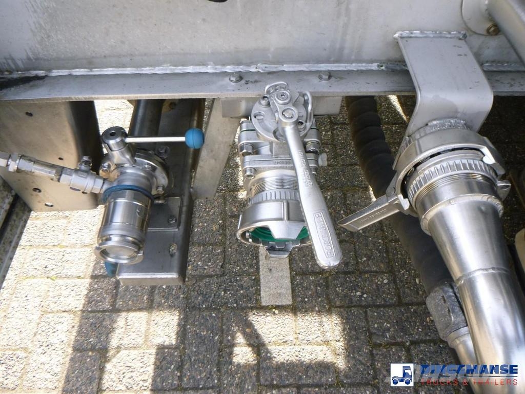 Fluid Chemical tank inox 37.5 m3 / 1 comp ( AdBlue Ημιρυμούλκες βυτίων
