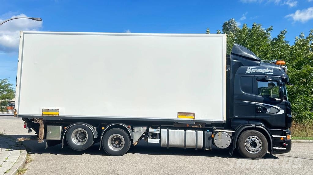 Scania R560 V8 Full air | Retarder | BDF system | Box | s شاحنات ذات هيكل صندوقي