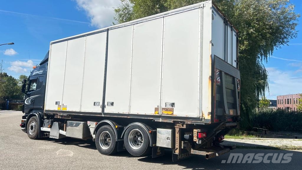 Scania R560 V8 Full air | Retarder | BDF system | Box | s شاحنات ذات هيكل صندوقي