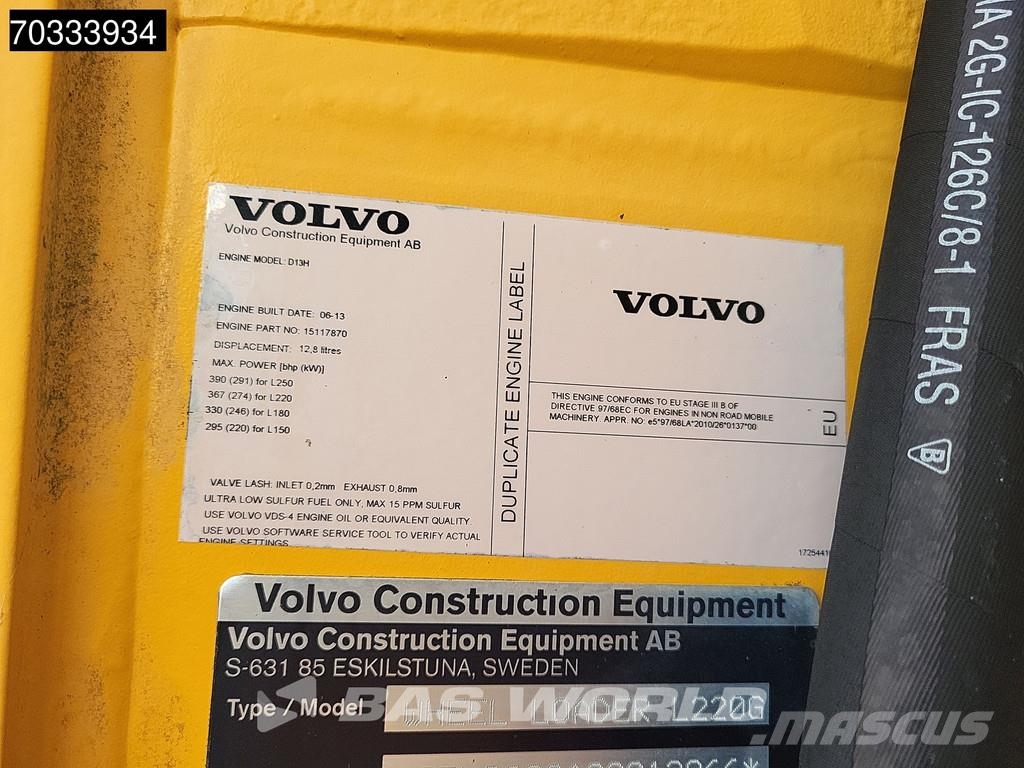Volvo L220 G Reversible seat - CDC Chargeuse sur pneus