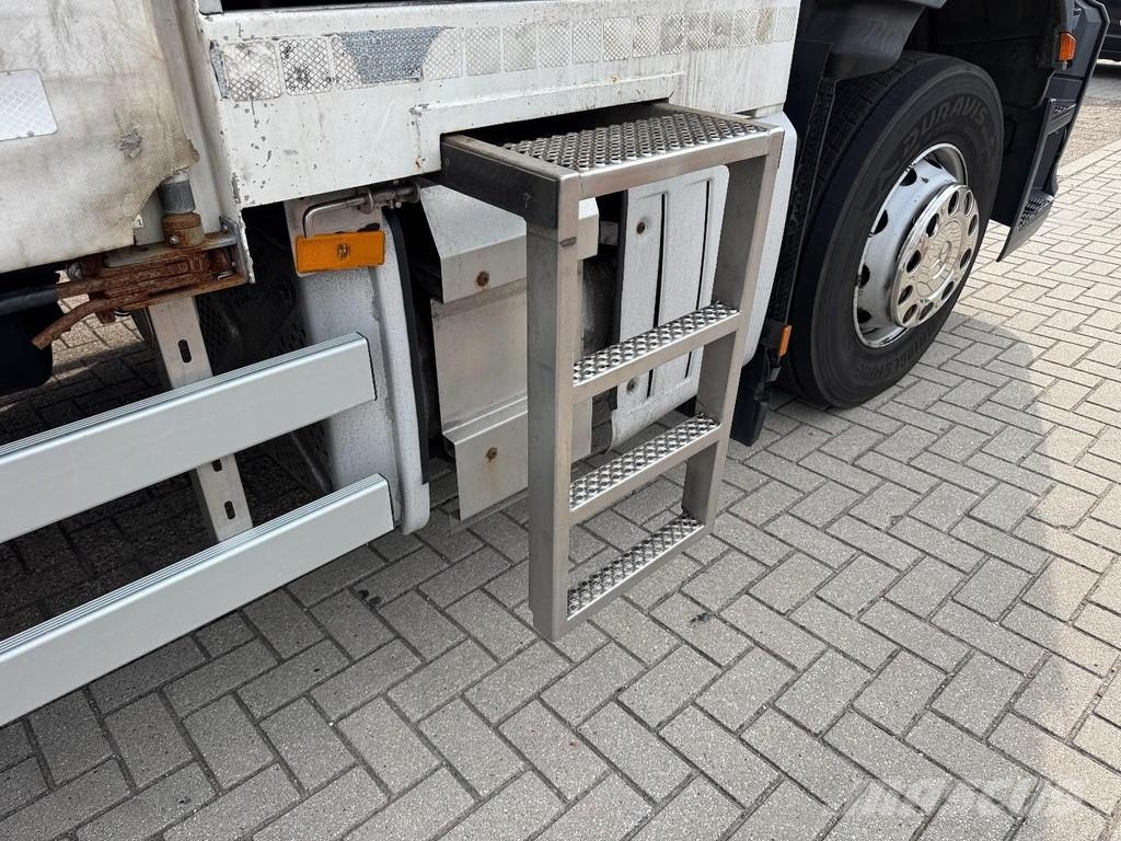 Mercedes-Benz Antos 1824, Tautliner, PTO preparation, Taillift Pressukapelli kuorma-autot