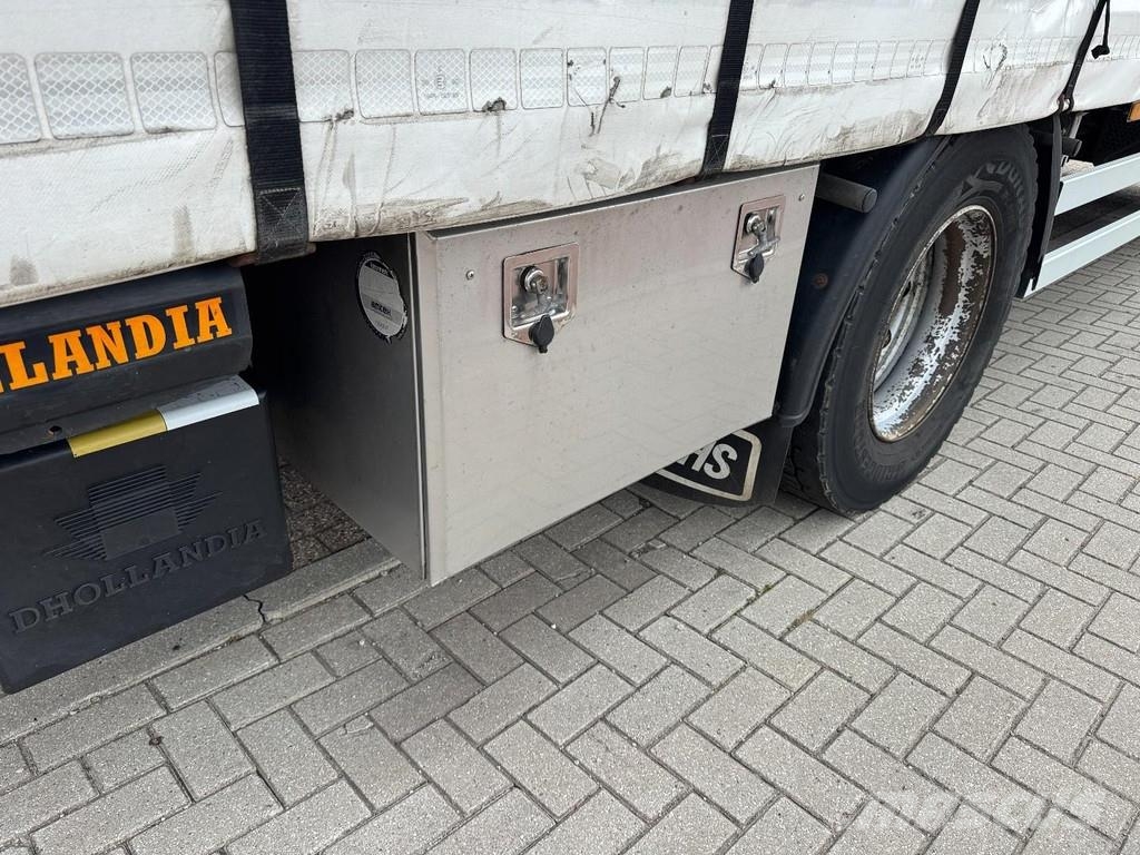 Mercedes-Benz Antos 1824, Tautliner, PTO preparation, Taillift Pressukapelli kuorma-autot