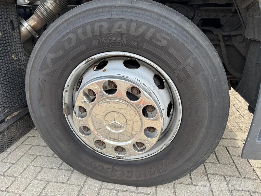 Mercedes-Benz Antos 1824, Tautliner, PTO preparation, Taillift Pressukapelli kuorma-autot