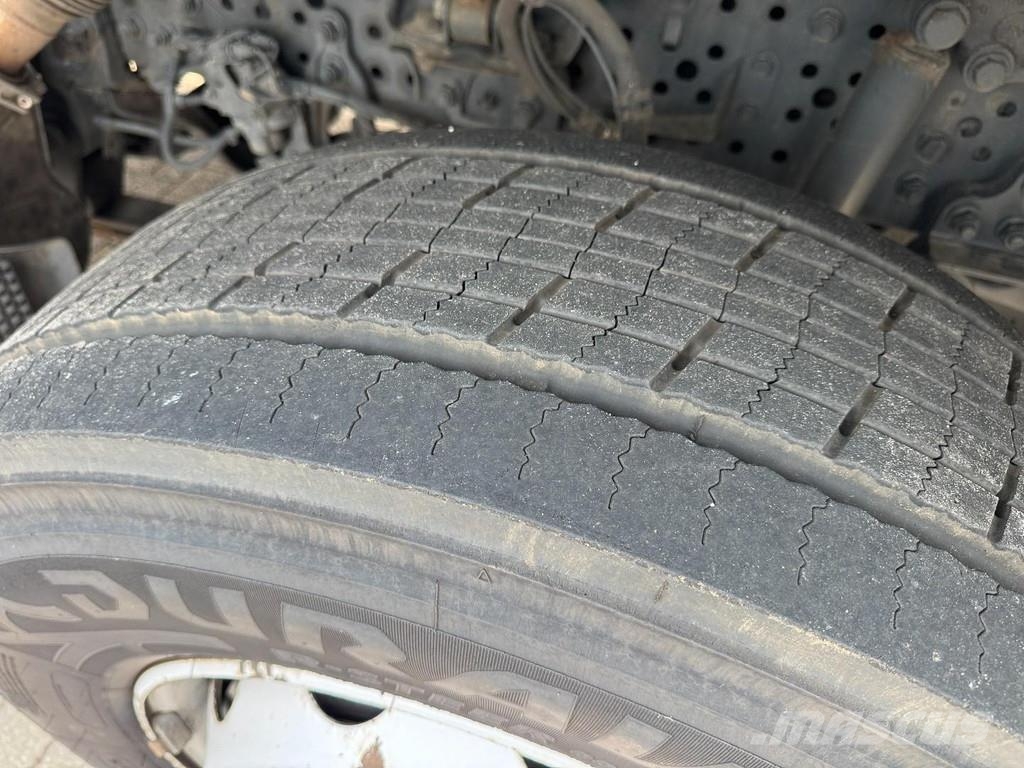 Mercedes-Benz Antos 1824, Tautliner, PTO preparation, Taillift شاحنات بغطاء جانبي