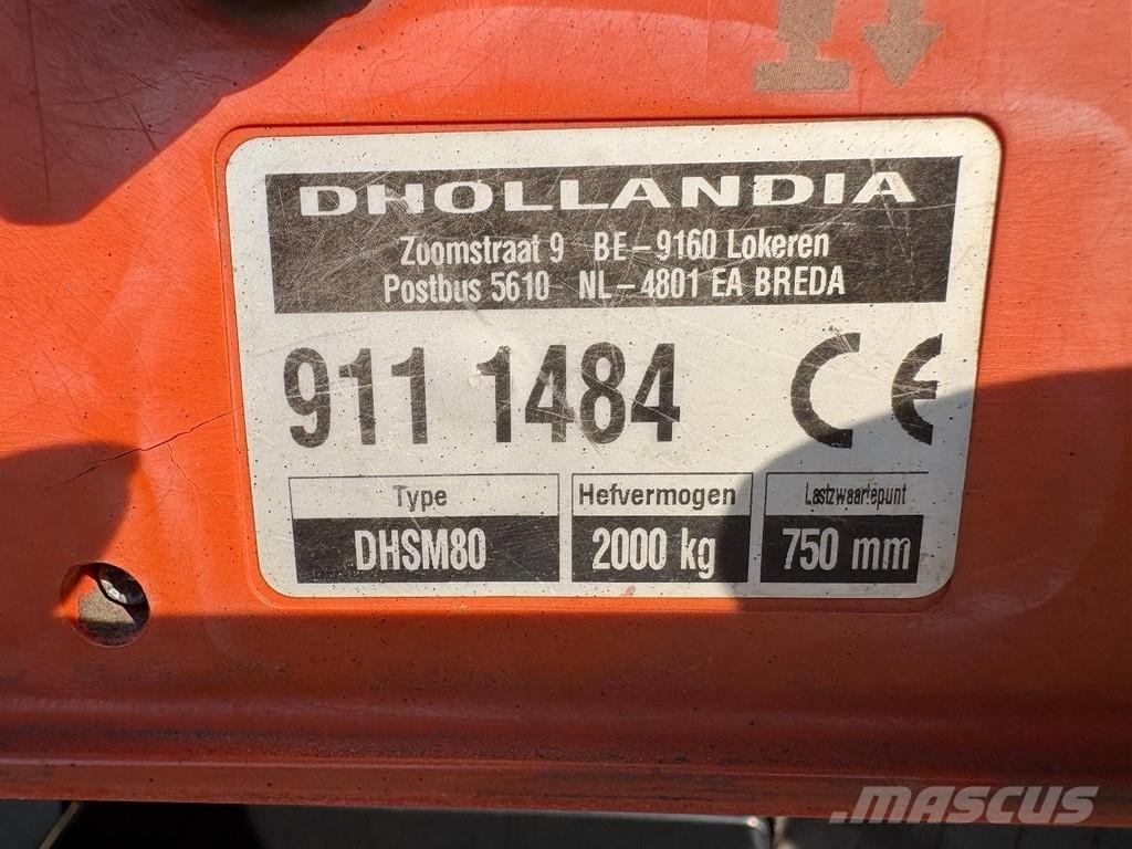 Mercedes-Benz Axor 1824 + Carrier Supra 750 + Dhollandia 2000 kg شاحنات بدرجة حرارة قابلة للضبط