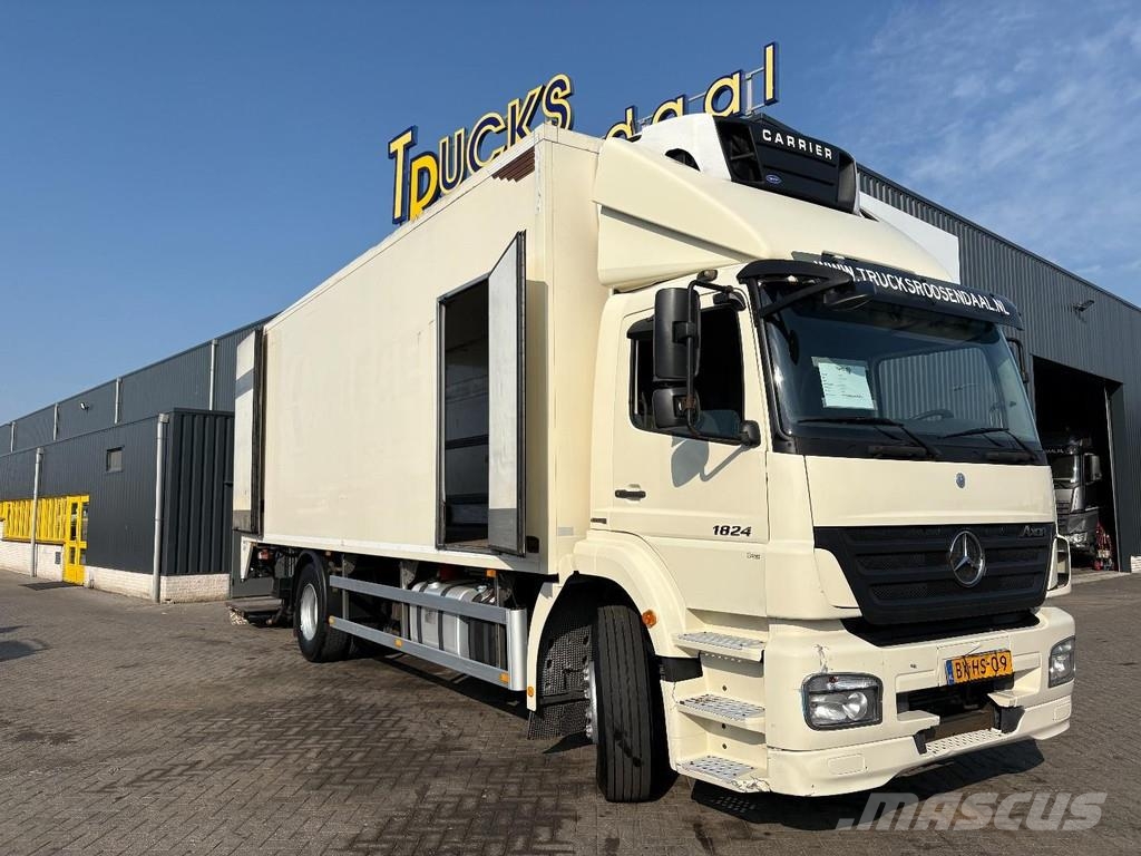 Mercedes-Benz Axor 1824 + Carrier Supra 750 + Dhollandia 2000 kg شاحنات بدرجة حرارة قابلة للضبط