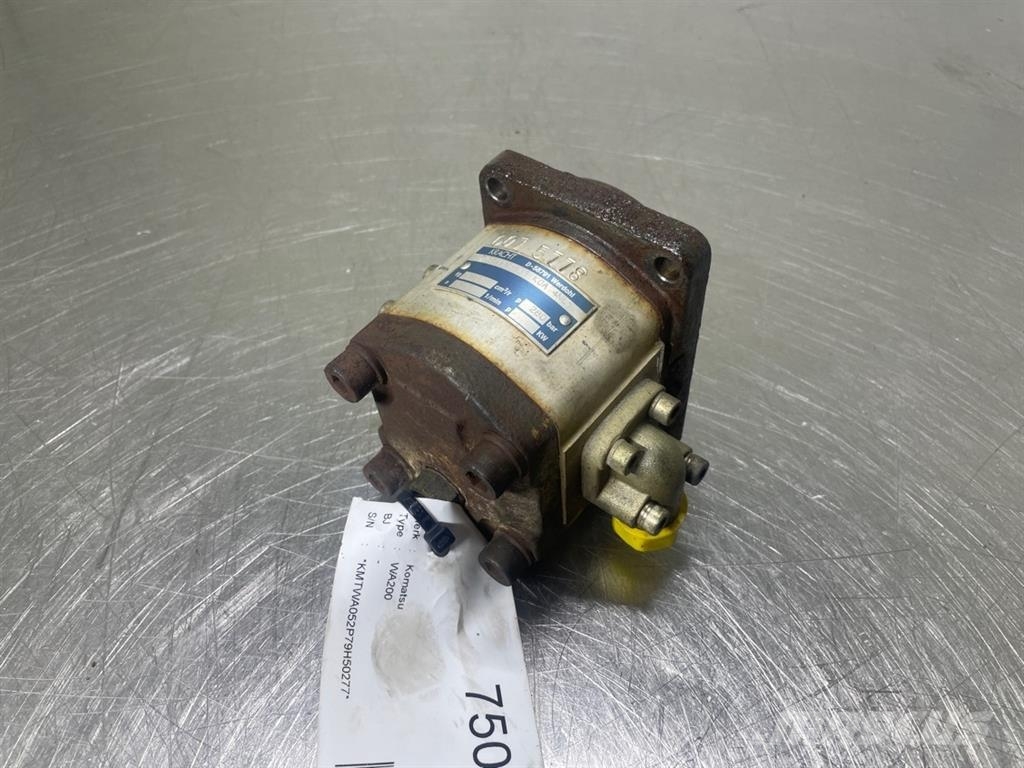Komatsu WA200-Kracht KM1/11-Gearpump/Zahnradpumpe Hidráulicos