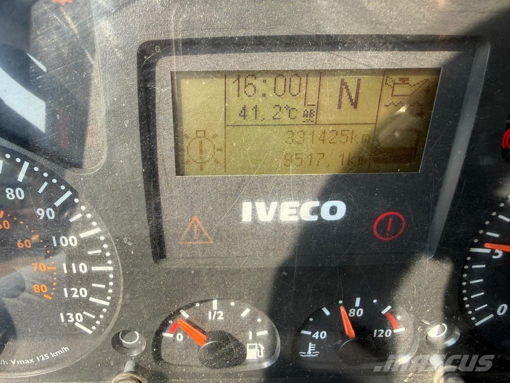 Iveco Trakker 410T45 Wechsel BETON + KIPPER 40Ton 8x4 Lastbiler med tip