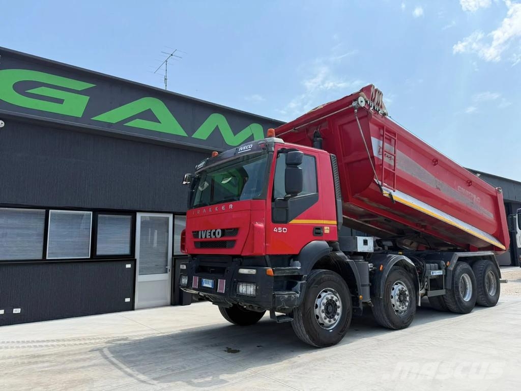 Iveco Trakker 410T45 Wechsel BETON + KIPPER 40Ton 8x4 Lastbiler med tip