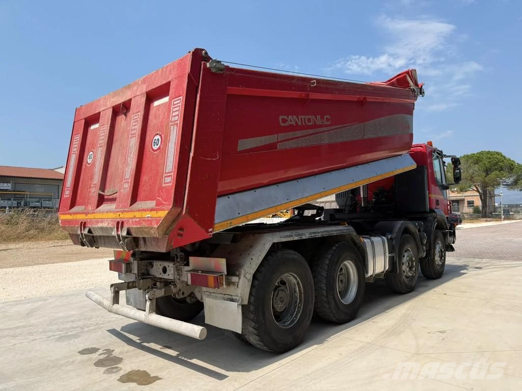 Iveco Trakker 410T45 Wechsel BETON + KIPPER 40Ton 8x4 Lastbiler med tip