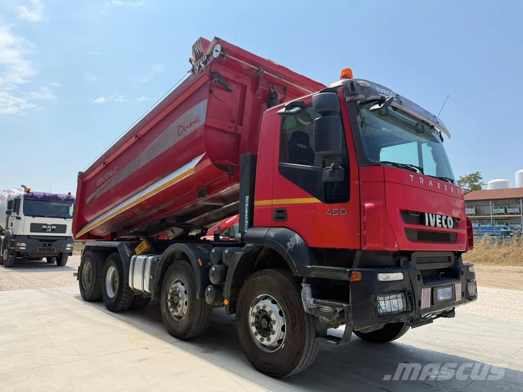 Iveco Trakker 410T45 Wechsel BETON + KIPPER 40Ton 8x4 Lastbiler med tip