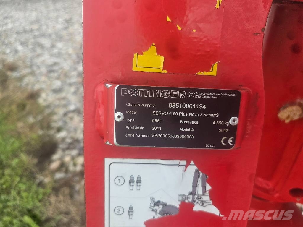 Pöttinger Servo 6.50 Plus Nova Obračalni plugi