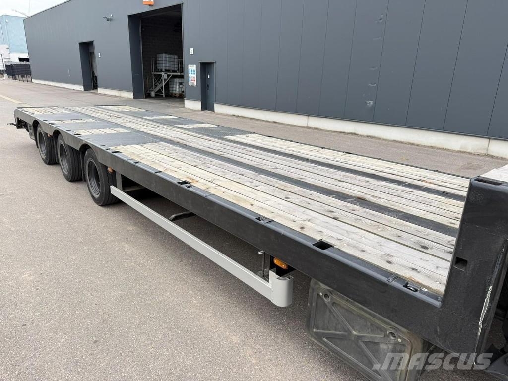 Renders NPSL32 3-AS DIEPLADER (VERNIEUWD) / LOWLOADER (REF Low loader-semi-trailers