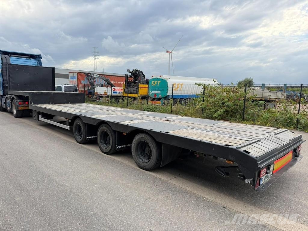 Renders NPSL32 3-AS DIEPLADER (VERNIEUWD) / LOWLOADER (REF Low loader-semi-trailers