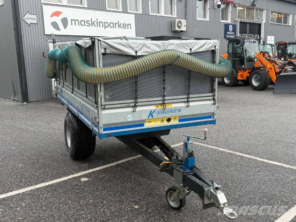 K-vagnen 4000 HT3 Lövlastarvagn Sonstige Kommunalmaschinen