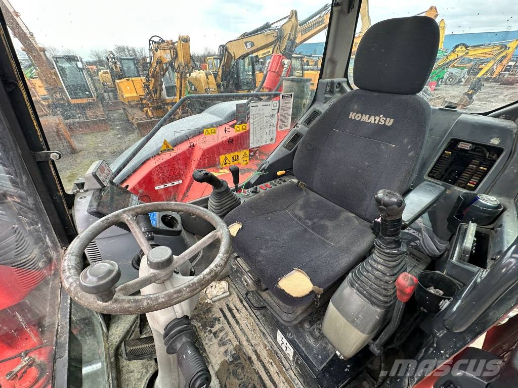 Komatsu PW 98 MR-8 휠 굴삭기