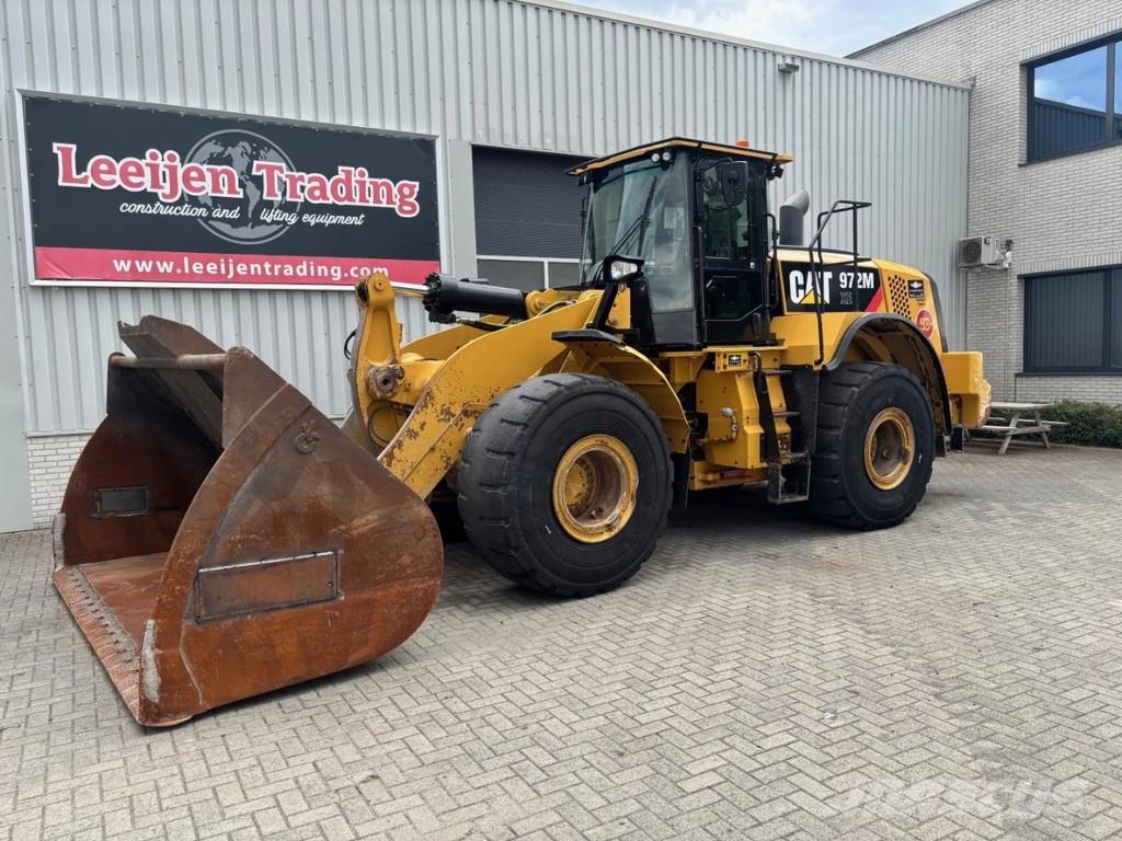 CAT 972M XE Wheelloader, made in Belgium, 2015 year, E 轮式装载机