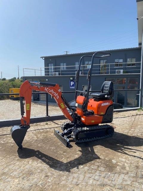 Kubota K 008-3 Mini Escavadoras <7t