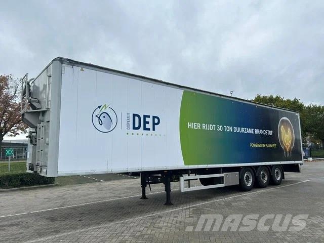 Knapen Trailers K100 K100 - 92m3 10mm floor Powersheet Kustīgo grīdu puspiekabes