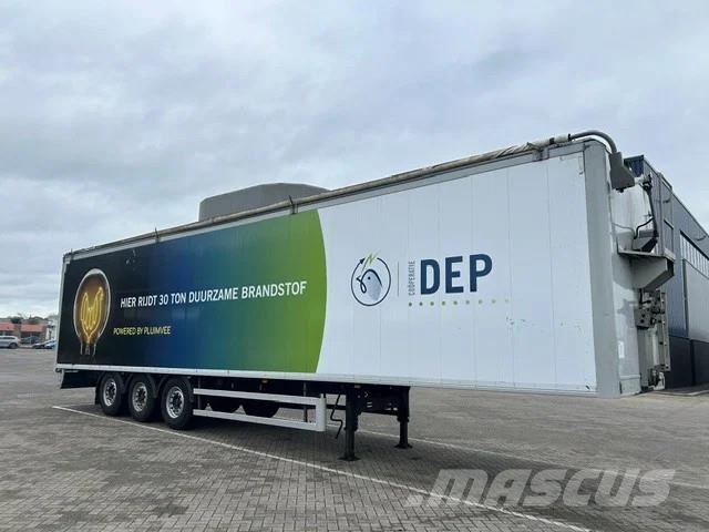 Knapen Trailers K100 K100 - 92m3 10mm floor Powersheet Kustīgo grīdu puspiekabes