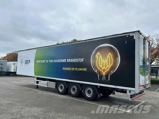 Knapen Trailers K100 K100 - 92m3 10mm floor Powersheet Kustīgo grīdu puspiekabes