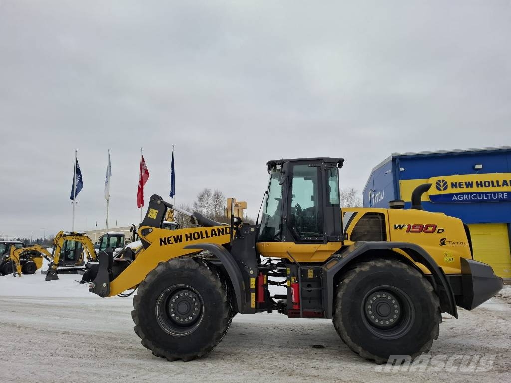 New Holland W190 D Knik- en schrankladers