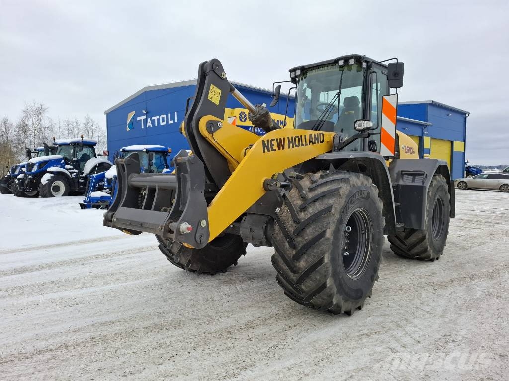 New Holland W190 D Knik- en schrankladers