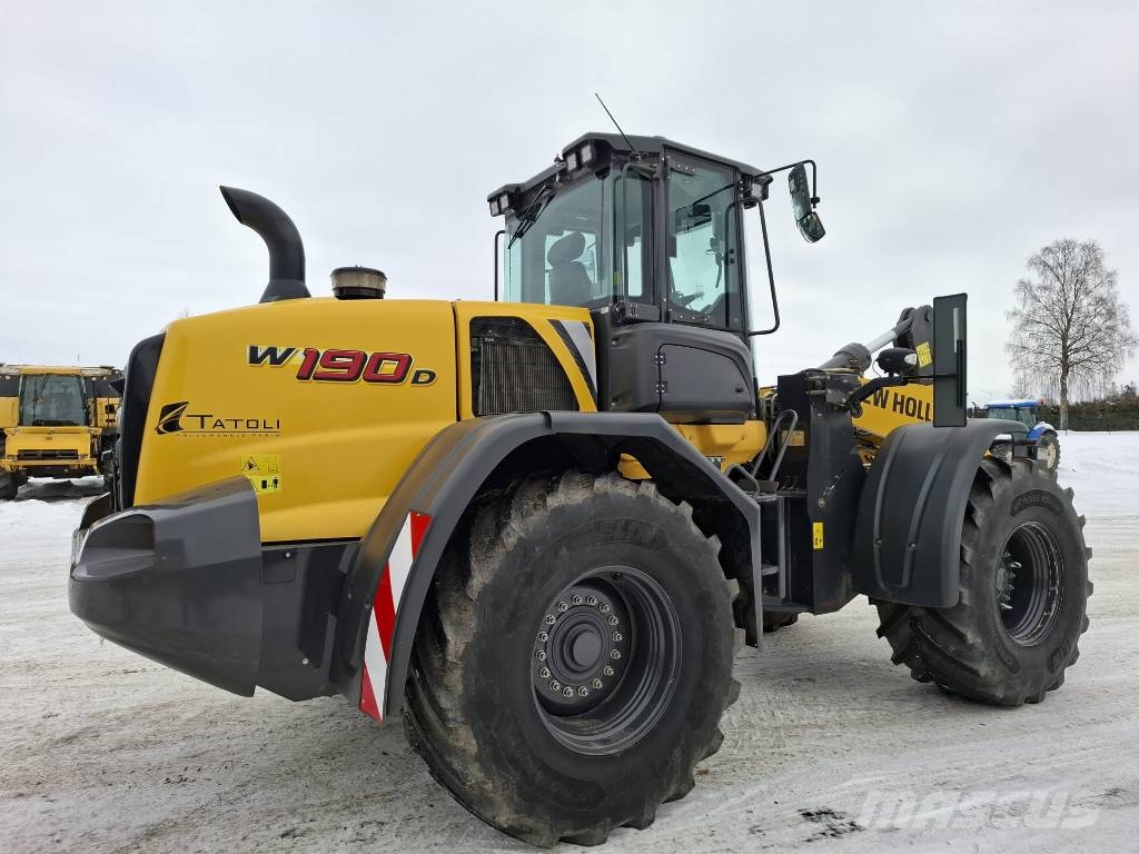 New Holland W190 D Knik- en schrankladers