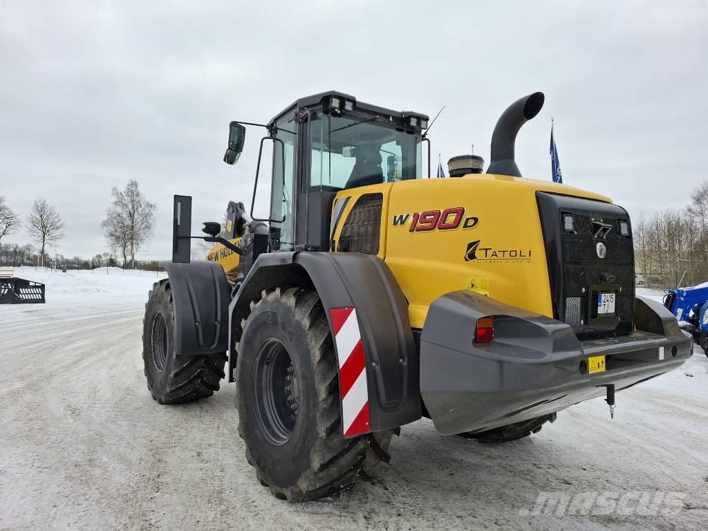 New Holland W190 D Knik- en schrankladers