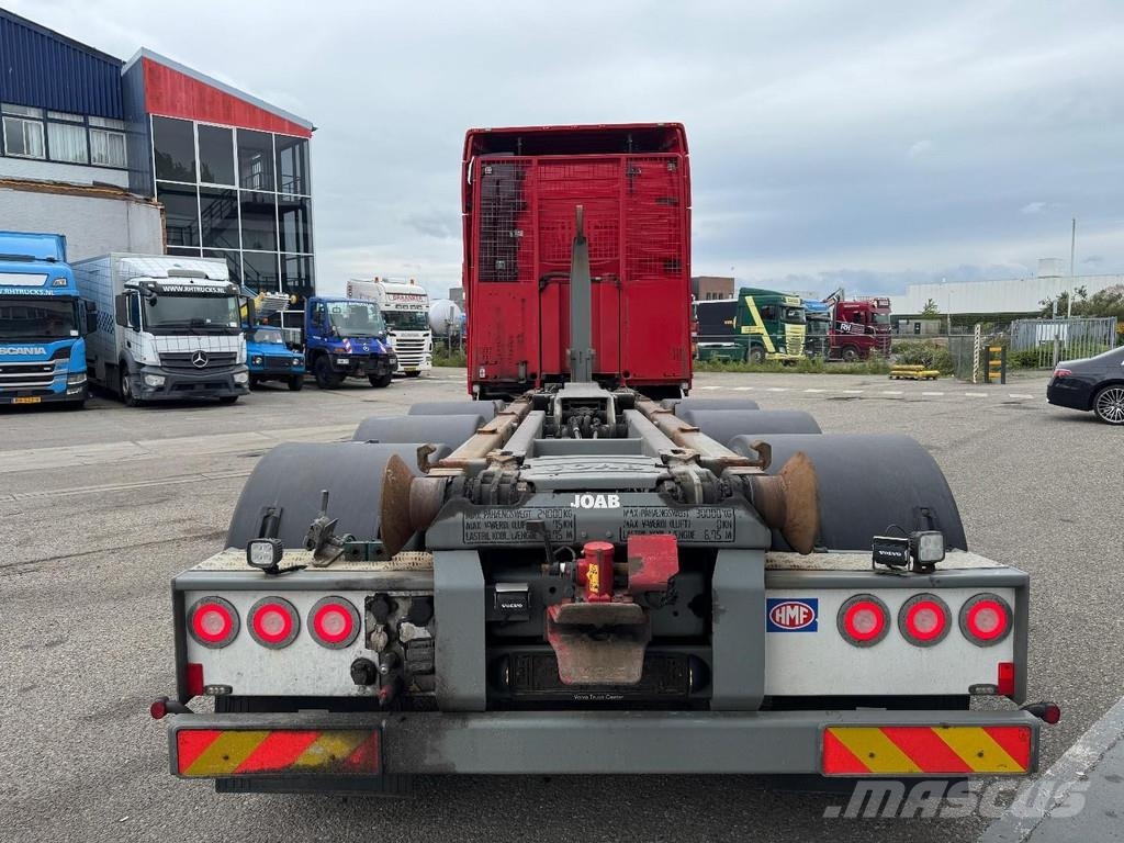 Volvo FH 500 8X2 EURO 6 + JOAB 24 TON HOOKLIFT شاحنات الرافعات الخطافية