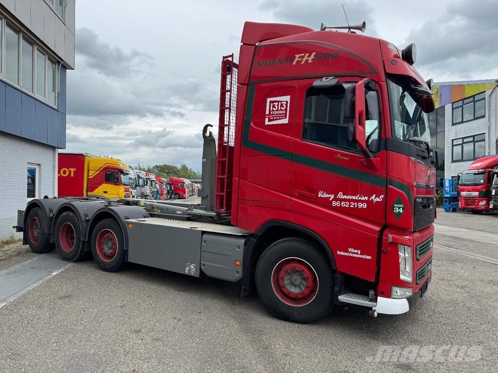 Volvo FH 500 8X2 EURO 6 + JOAB 24 TON HOOKLIFT شاحنات الرافعات الخطافية