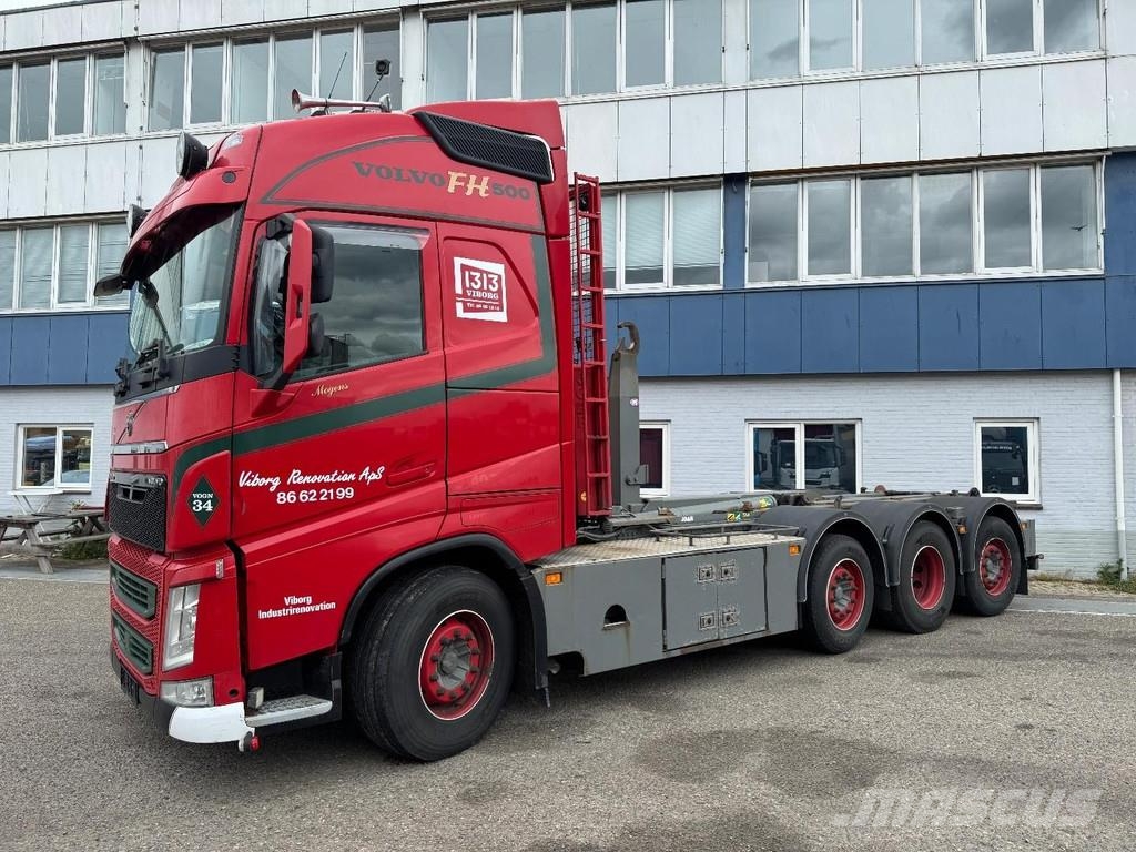 Volvo FH 500 8X2 EURO 6 + JOAB 24 TON HOOKLIFT شاحنات الرافعات الخطافية